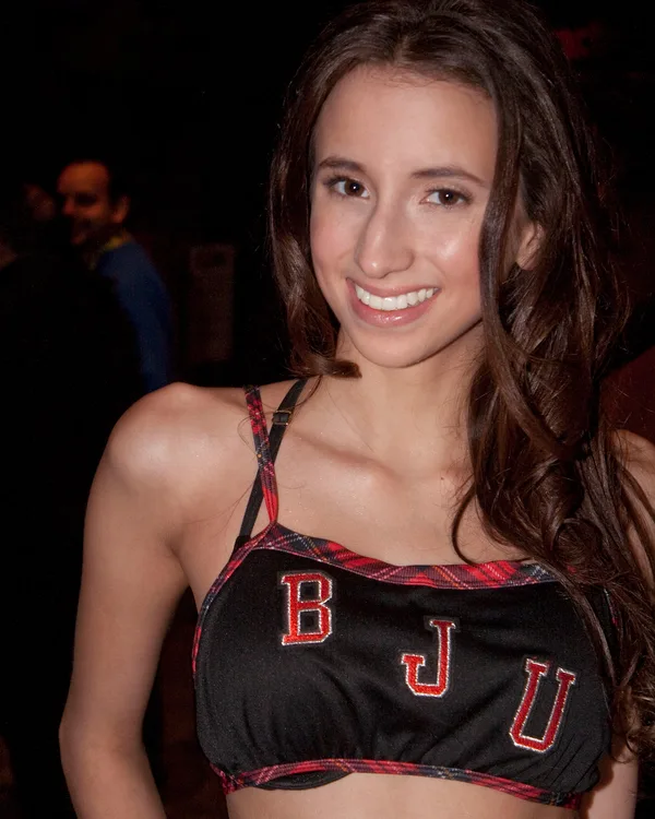 Retrato de Belle Knox, fotografiada por Baldwin Saintilus from USA