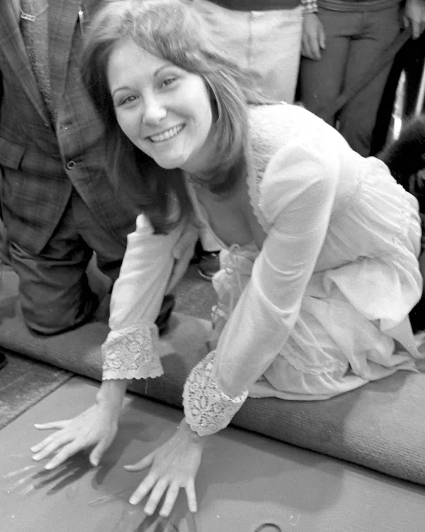 Retrato de Linda Lovelace, fotografiada por Cal Montney, Los Angeles Times
